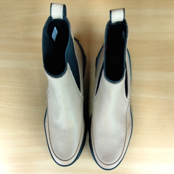 NWT Sorel Brex Waterproof Pull On Chelsea Boots in Tawny Buff Sz. 12 - Picture 5 of 11